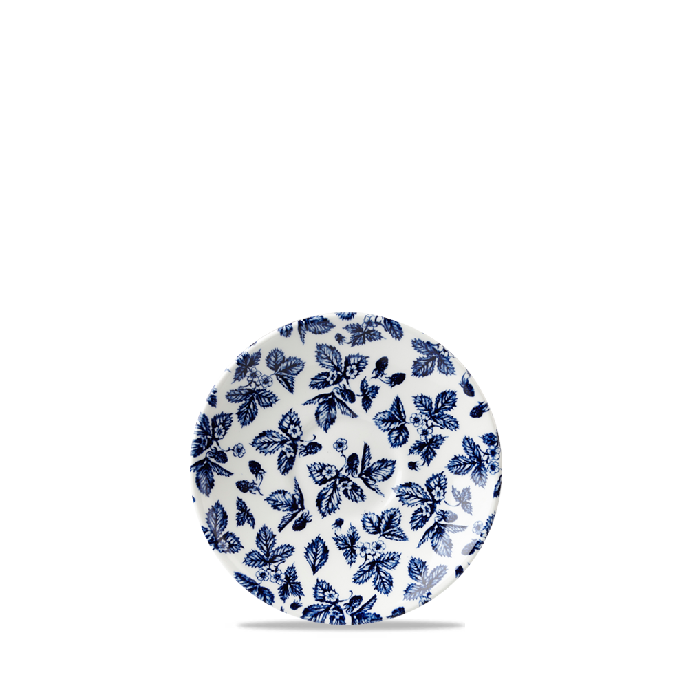 Blue Bramble Saucer 14.1cm