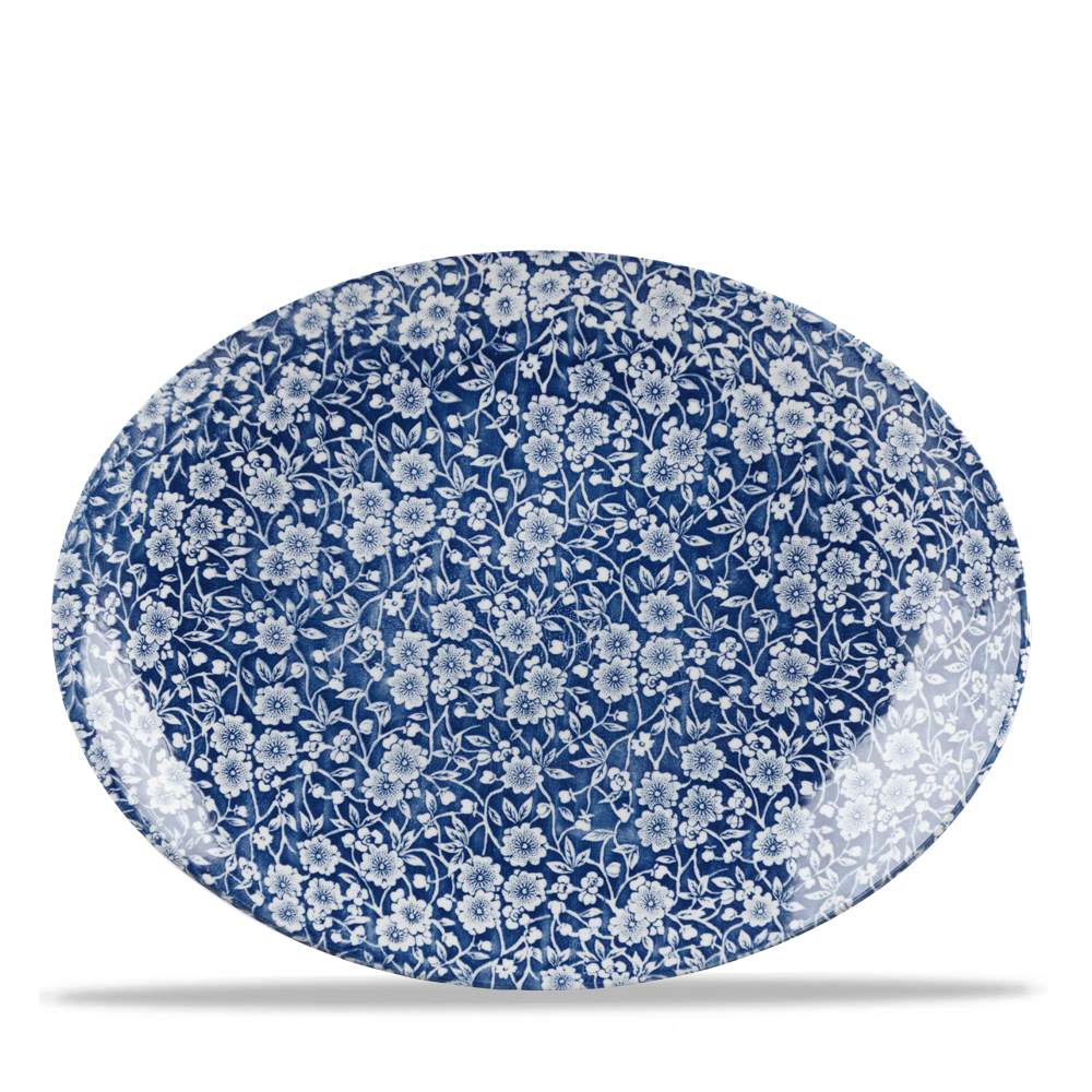 Prague Calico Oval Dish 31.7 x 25.5cm