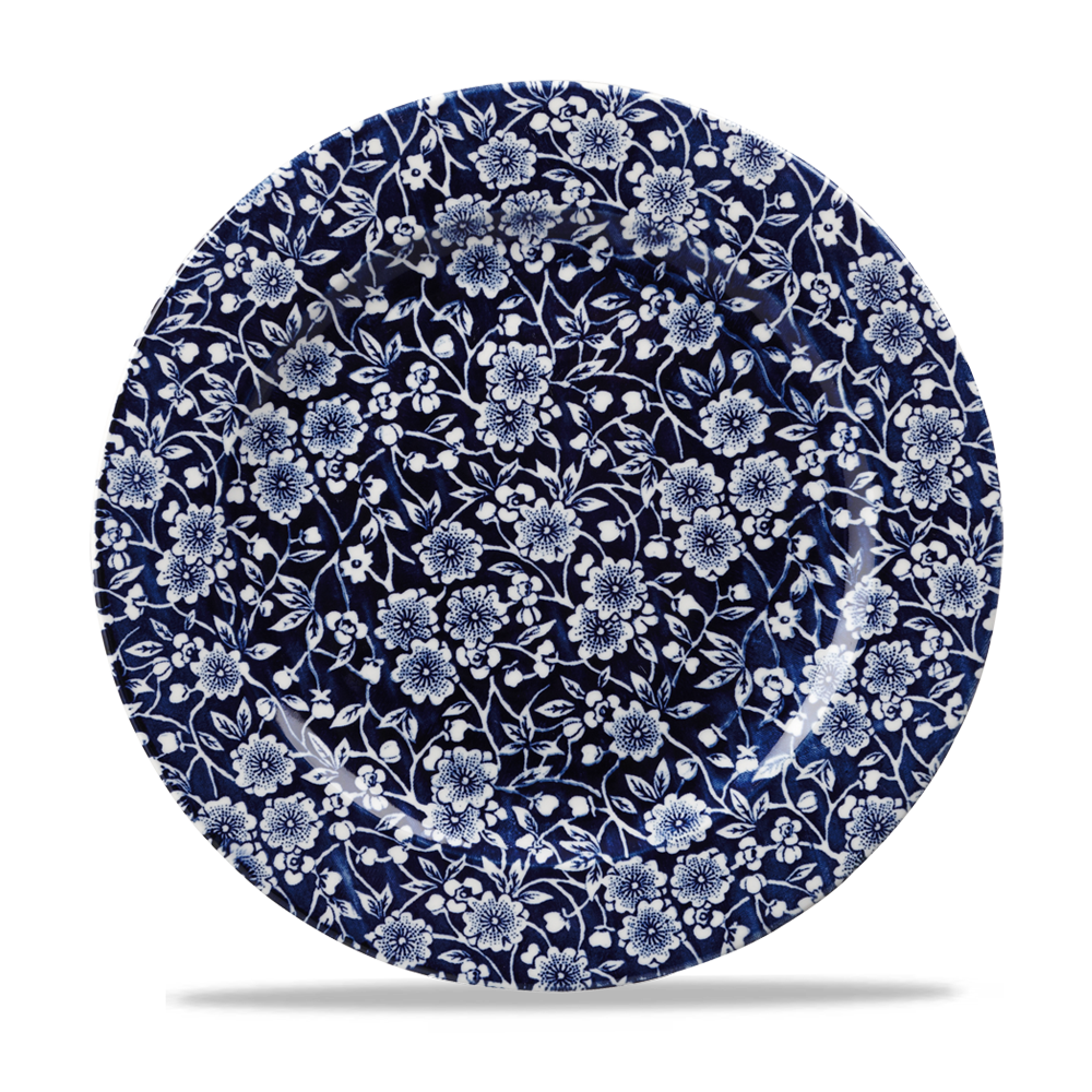 Willow Calico Rimmed Plate 21cm