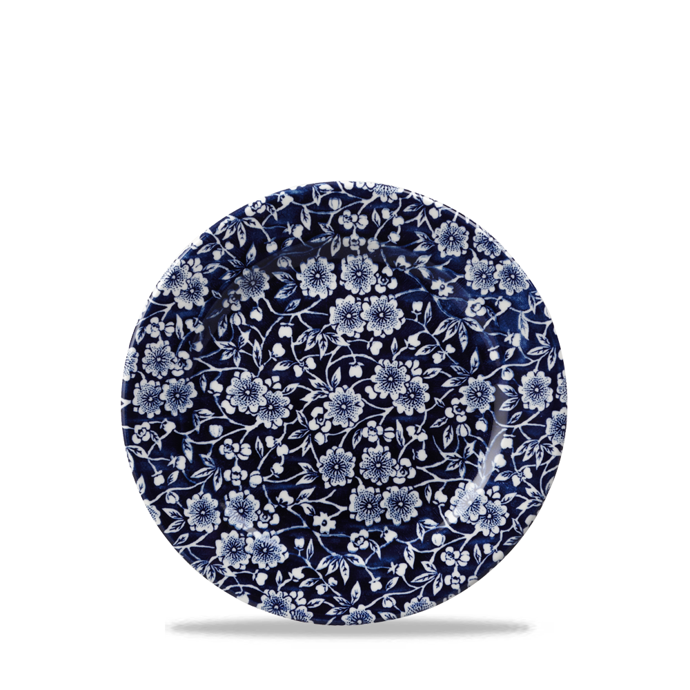 Willow Calico Rimmed Plate 17cm
