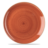 Spiced Orange Coupe Plate 32.4cm