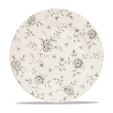 Grey Chintz Rimmed Plate 27.6cm