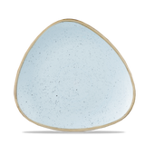Duck Egg Triangle Plate 20.3cm