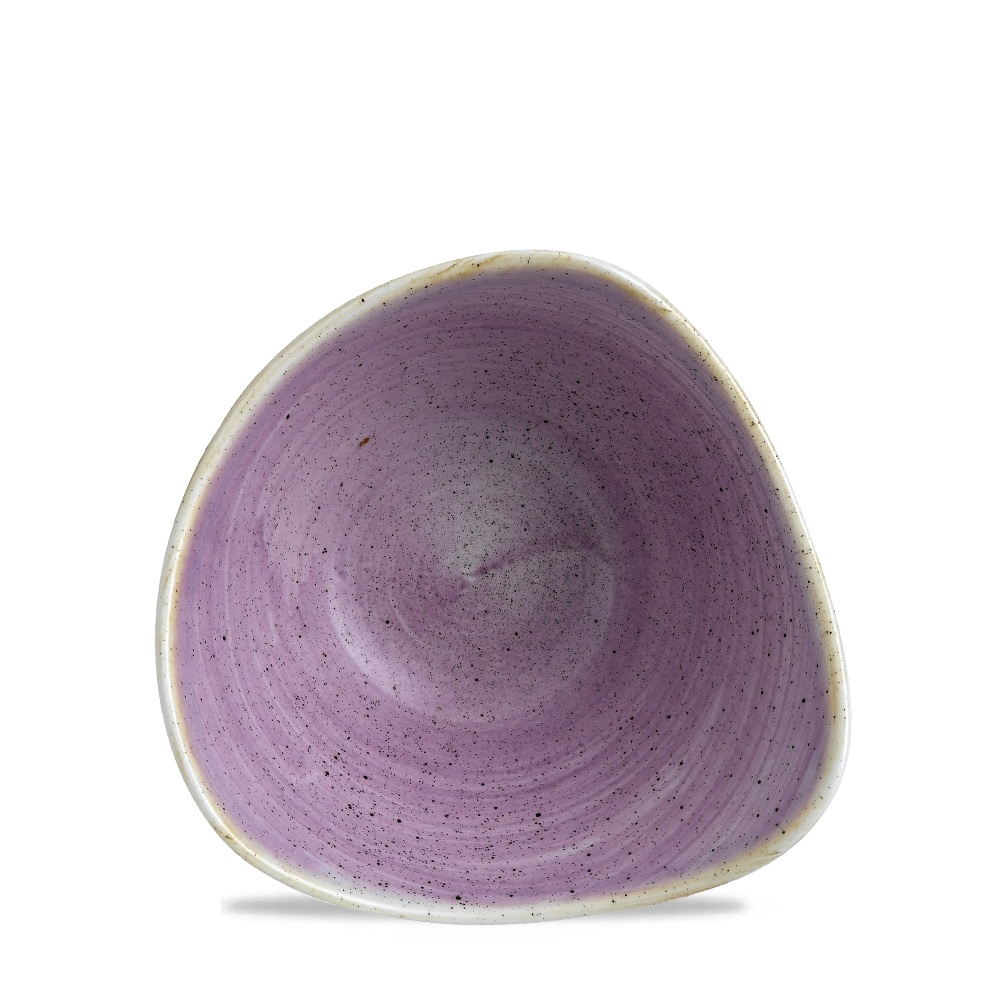 Lavender Triangle Bowl 15.3cm