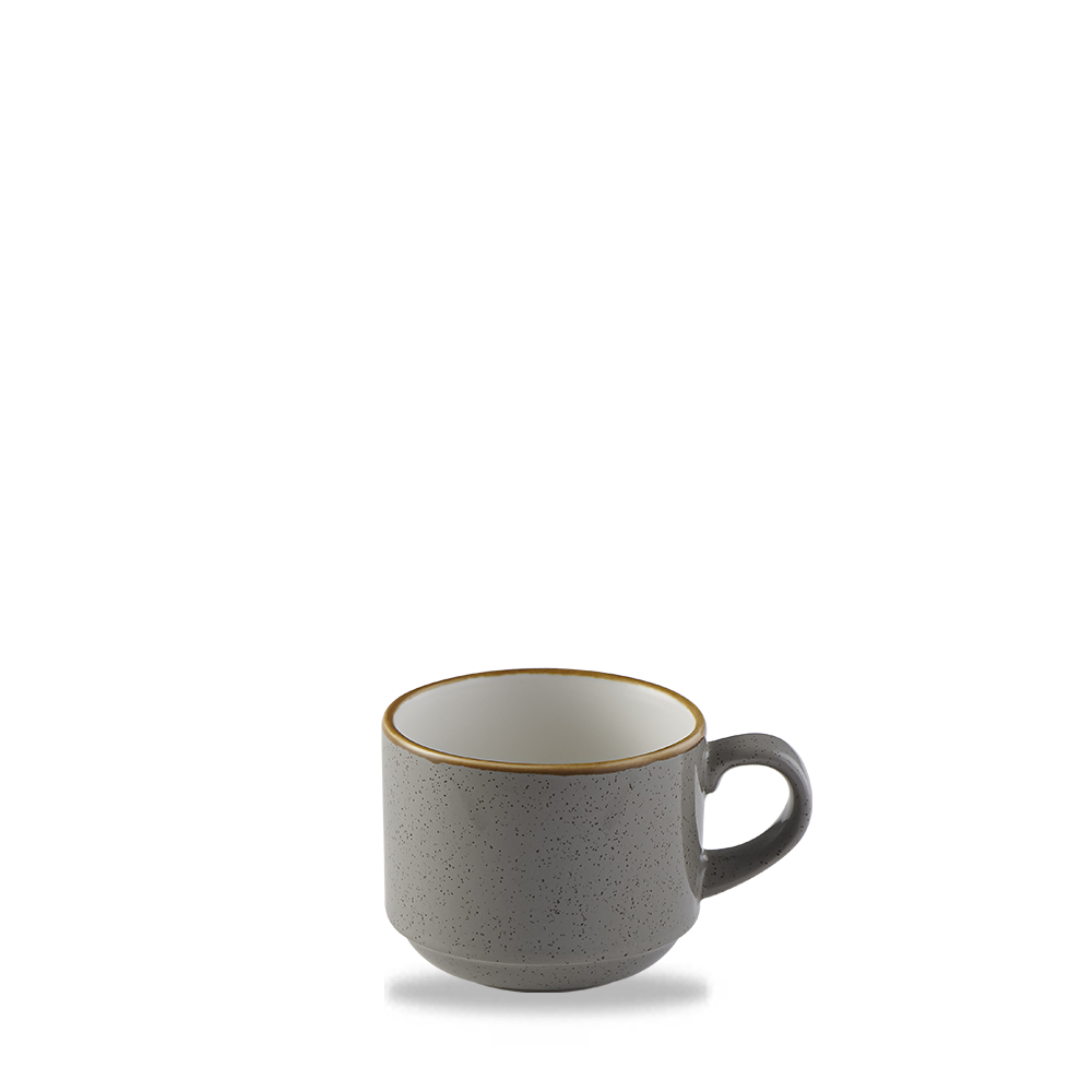 Peppercorn Grey Stacking Cup 22cl