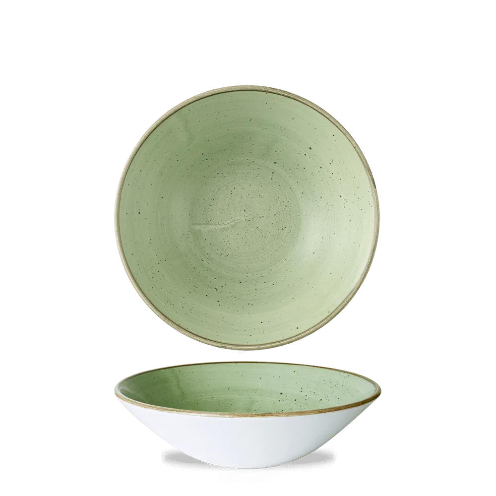 Sage Green Deep Coupe Bowl 19.6cm