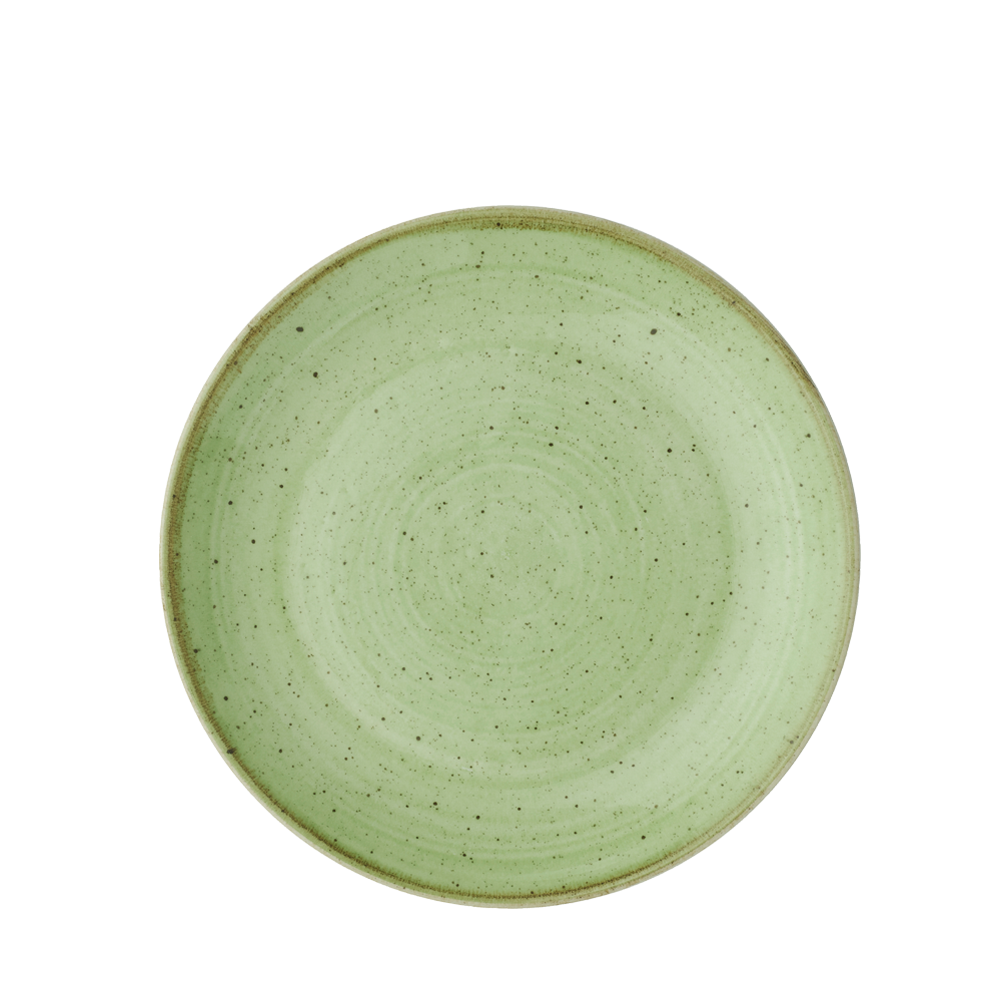 Sage Green Coupe Plate 16.5cm