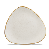 Barley White Triangle Plate 20.3cm