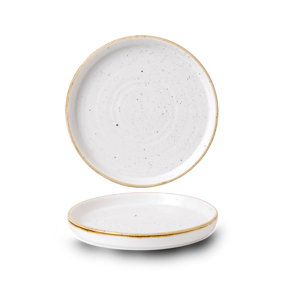 Barley White Walled Plate 15.7cm