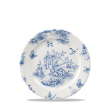 Prague Toile Rimmed Plate 17cm