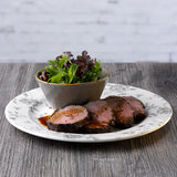 Grey Chintz Rimmed Plate 27.6cm