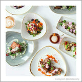 Barley White Triangle Bowl 15.3cm