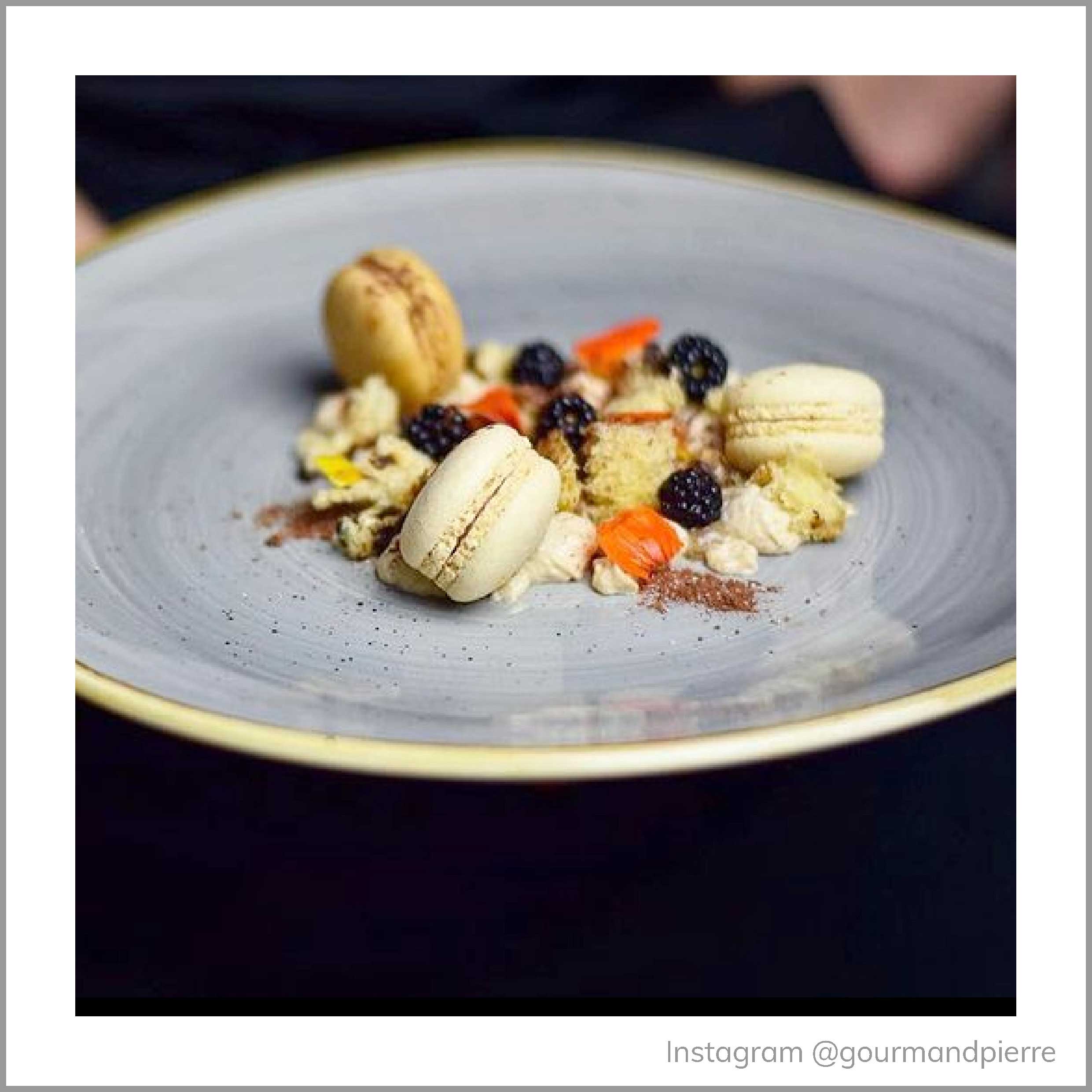 Peppercorn Grey Organic Plate 28.6cm