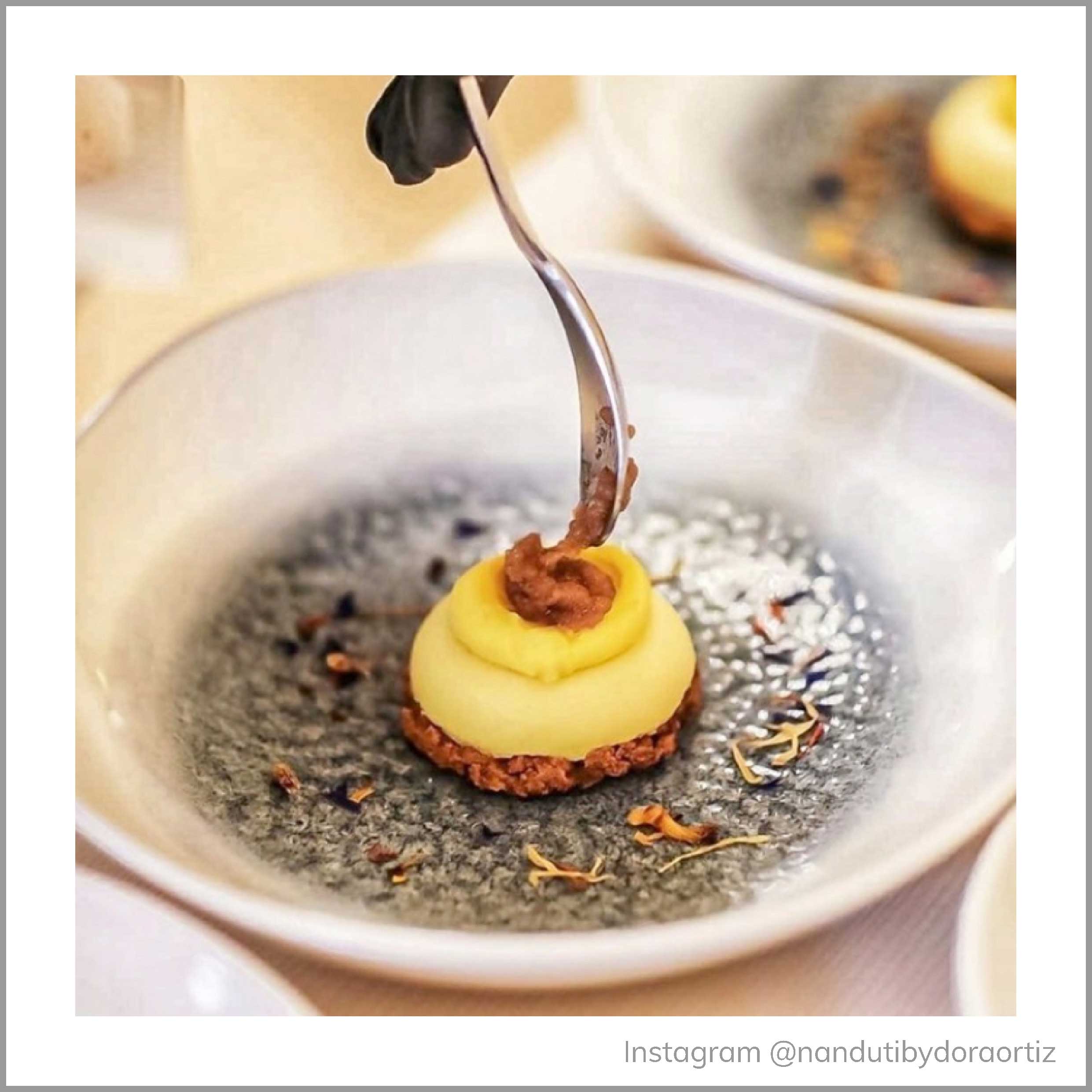 Raku Quartz Black Organic Bowl 25.3cm