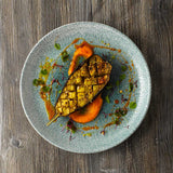 Raku Jade Green Coupe Plate 26cm