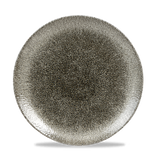 Raku Quartz Black Coupe Plate 26cm