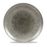 Raku Quartz Black Coupe Plate 28.8cm