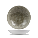 Raku Quartz Black Coupe Bowl 18.2cm