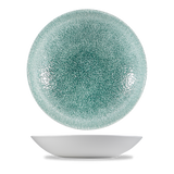 Raku Jade Green Coupe Bowl 24.8cm