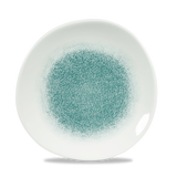 Raku Jade Green Organic Plate 21cm