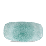 Raku Jade Green Chefs' Oblong Plate 29.8 x 15.3cm