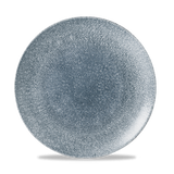 Raku Topaz Blue Coupe Plate 26cm