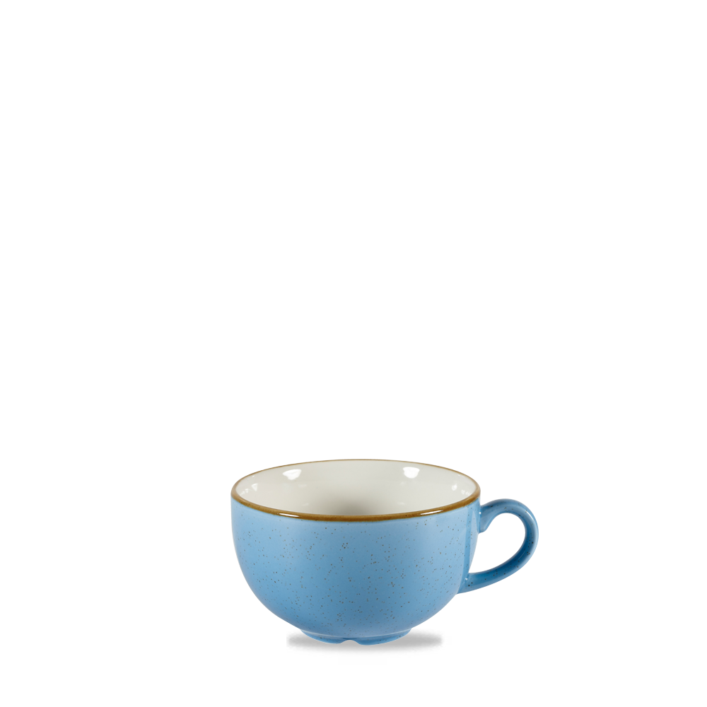 Cornflower Blue Cappuccino Cup 34cl