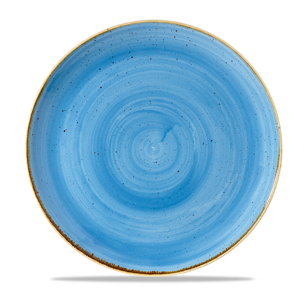 Cornflower Blue Coupe Plate 28.8cm