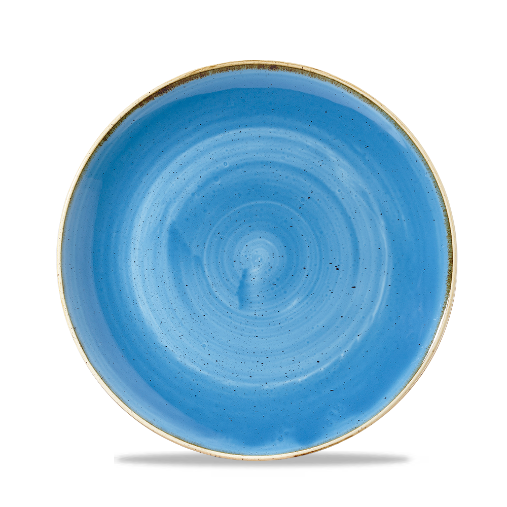 Cornflower Blue Coupe Bowl 24.8cm
