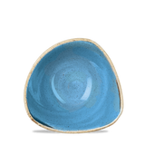 Cornflower Blue Triangle Bowl 15.3cm