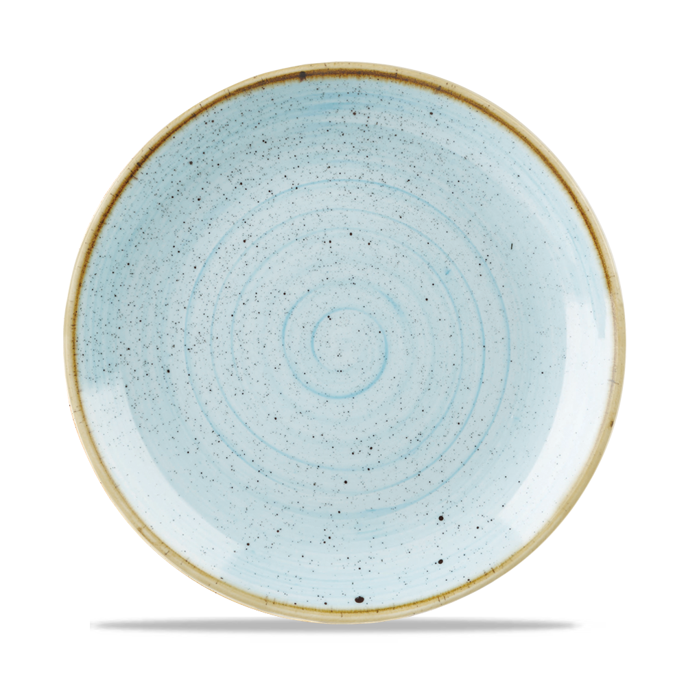 Duck Egg Blue Coupe Plate 21.7cm