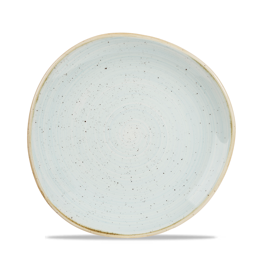 Duck Egg Blue Organic Plate 21cm