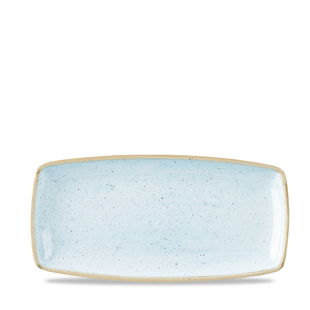Duck Egg Blue Oblong Plate 29.5 x 14cm