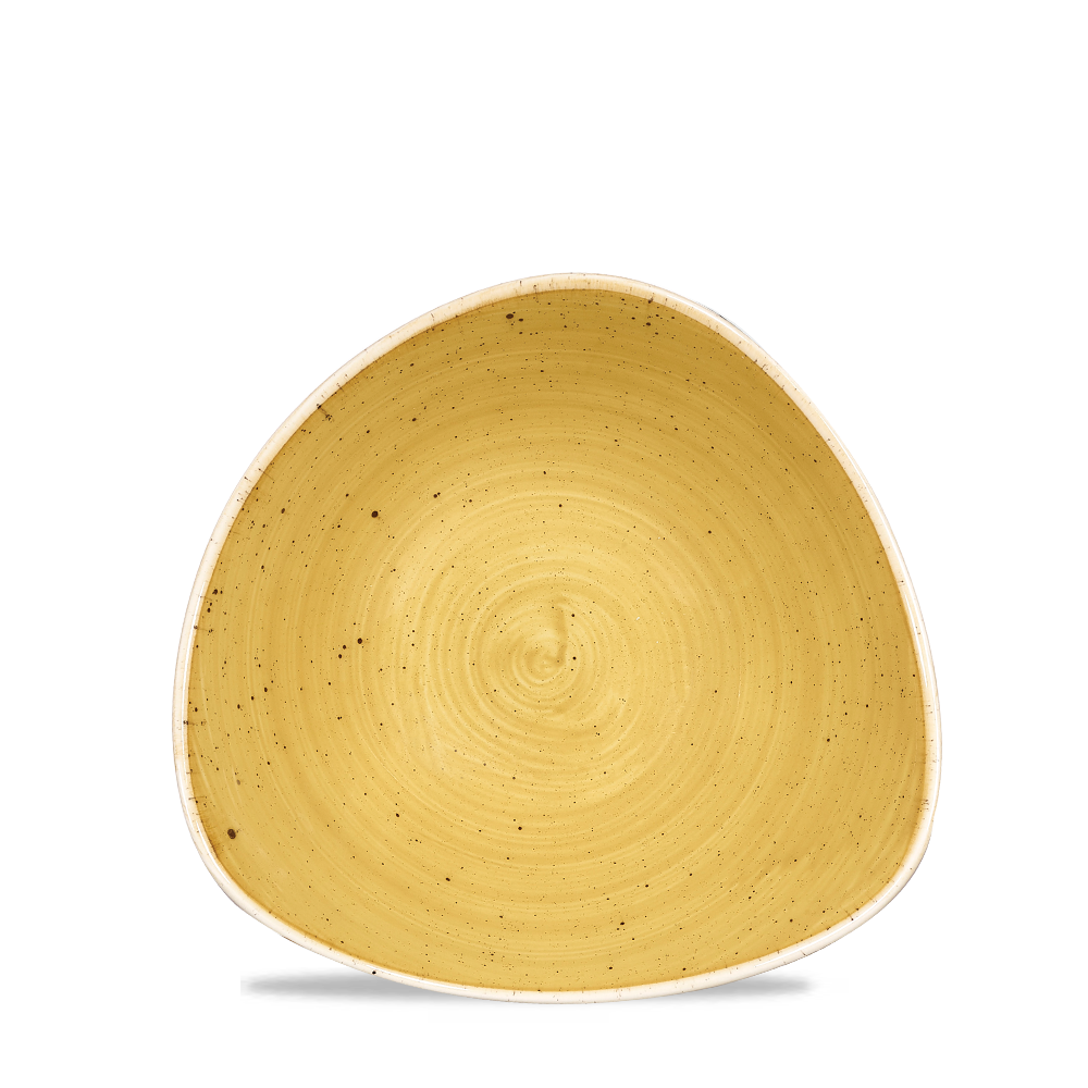 Mustard Seed Triangle Bowl 15.3cm