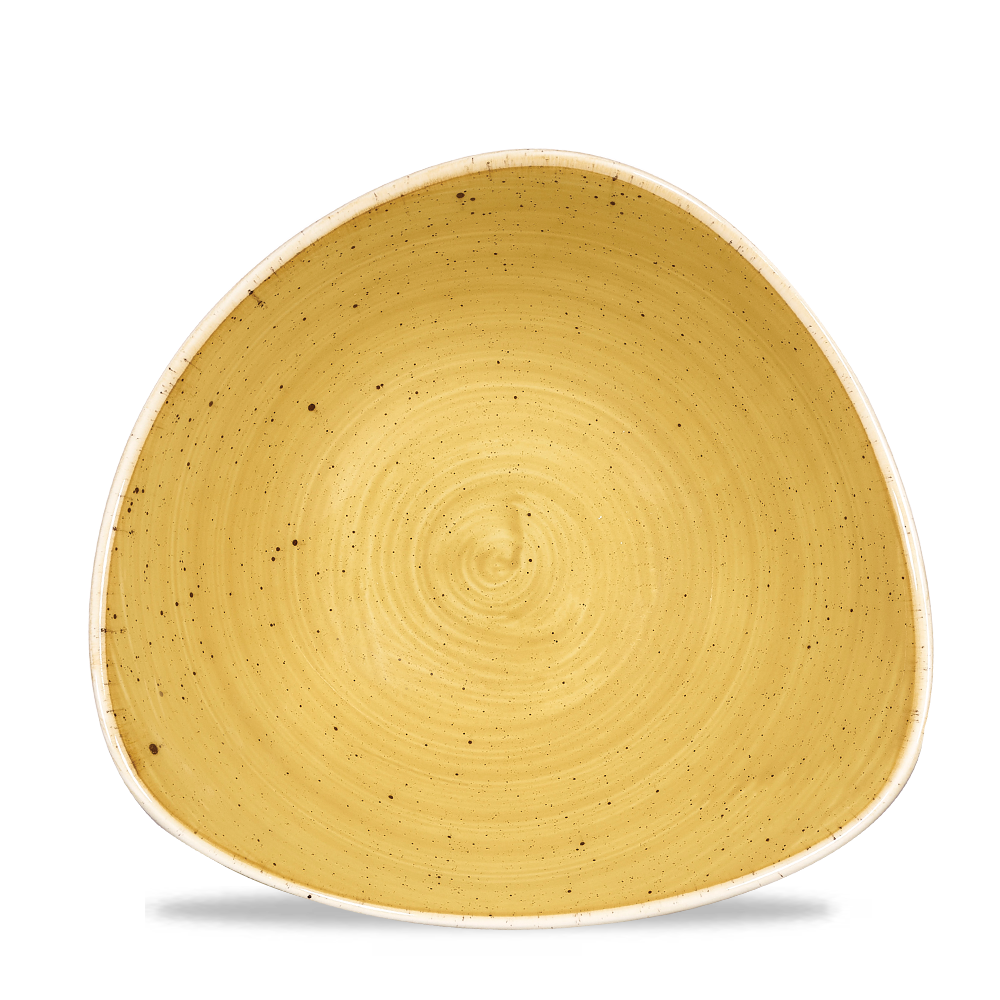 Mustard Seed Triangle Bowl 18.5cm