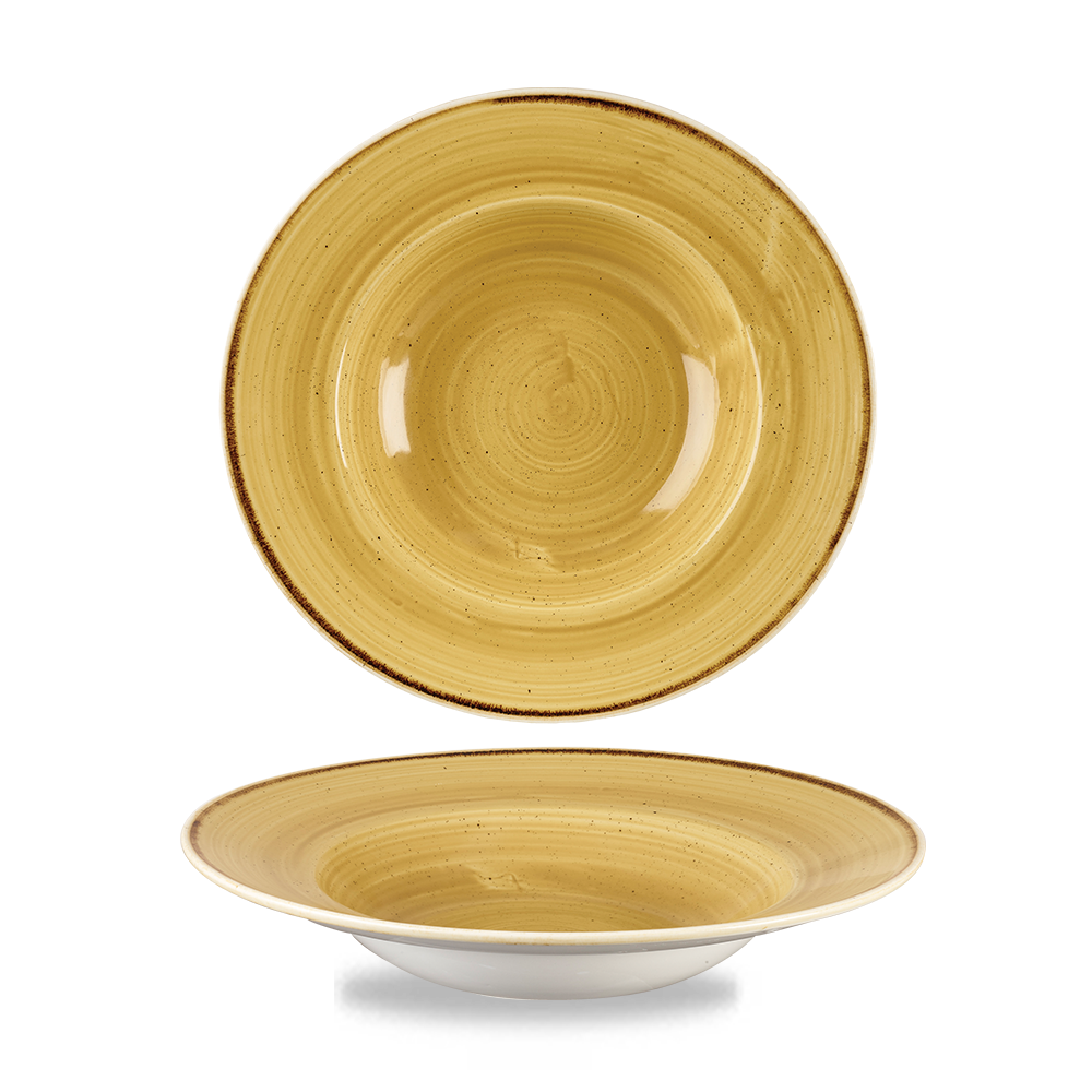Mustard Seed Wide Rim Bowl 24cm