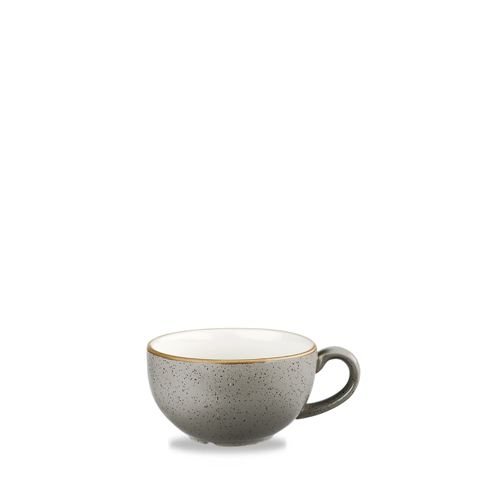 Peppercorn Grey Cappuccino Cup 22.7cl