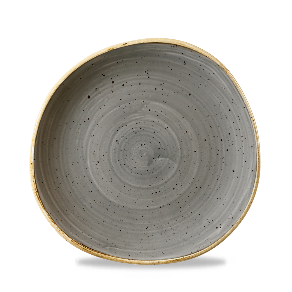 Peppercorn Grey Organic Plate 21cm