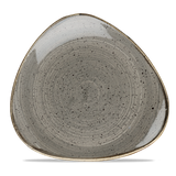 Peppercorn Grey Triangle Plate 28.5cm