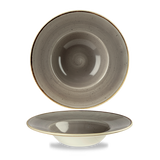 Peppercorn Grey Wide Rim Bowl 24cm