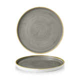 Peppercorn Grey Round Walled Plate 26cm