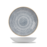 Homespun Slate Blue Coupe Bowl 18.2cm