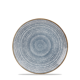 Homespun Slate Blue Coupe Plate 16.5cm