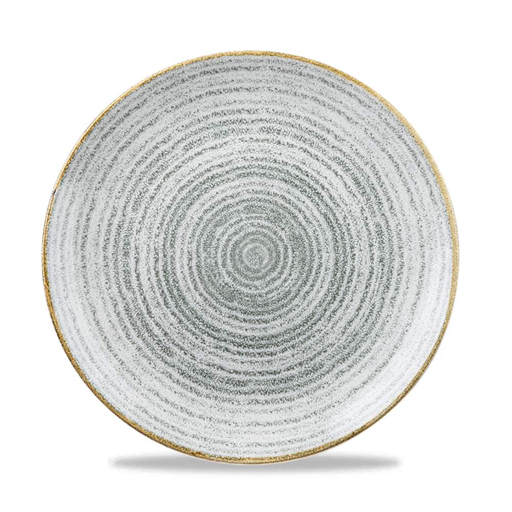 Homespun Stone Grey Coupe Plate 26cm