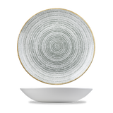 Homespun Stone Grey Coupe Bowl 24.8cm
