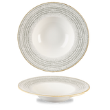 Homespun Stone Grey Wide Rim Bowl 28cm