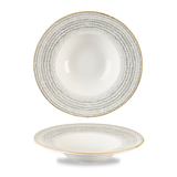 Homespun Stone Grey Wide Rim Bowl 24cm