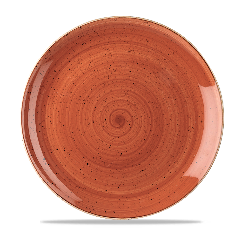Spiced Orange Coupe Plate 28.8cm