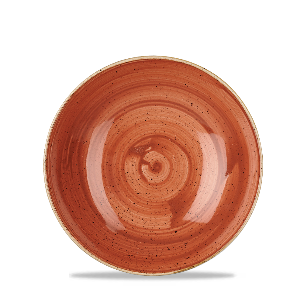 Spiced Orange Coupe Bowl 18.2cm