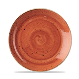 Spiced Orange Coupe Plate 21.7cm